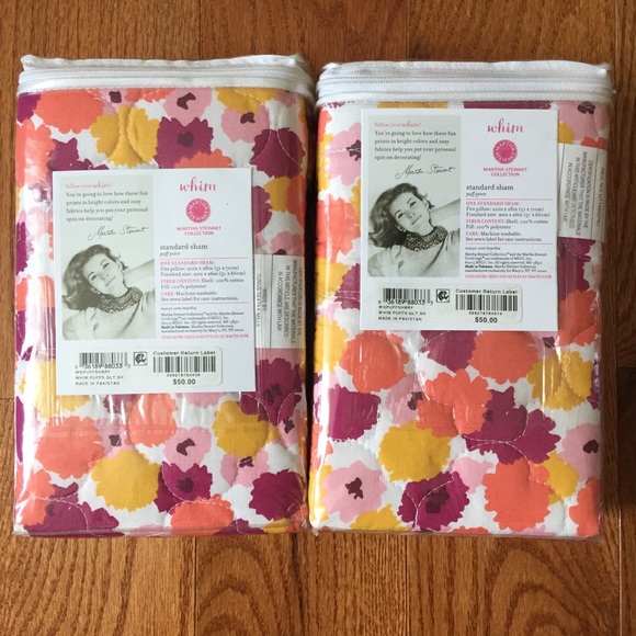 Whim by Martha Stewart Standard Sham Puff Piece - Picture 3 of 4